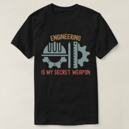 Techniek is mijn geheime wapen t-shirt
