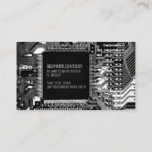 Technique des cartes à circuits imprimés en noir e (Dos)