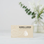 Technisch circuitbord | Bio Tech-logo Visitekaartje (Staand voorkant)