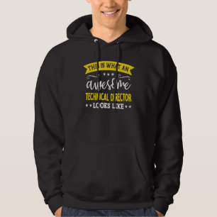 Technisch directeur Functie Werknemer Technische d Hoodie