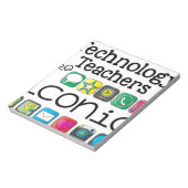 technisch docenten zijn iconisch notitieblok (Gedraaid)