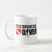 Technisch duiker 2 koffiemok (Links)
