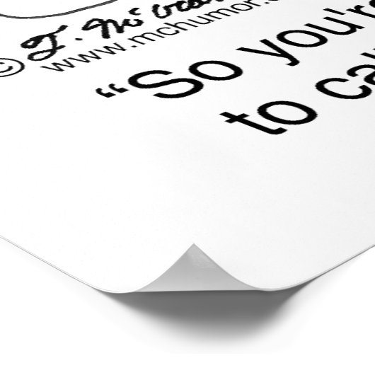 Technisch Foul op Bobby Knight? Poster (Hoek)