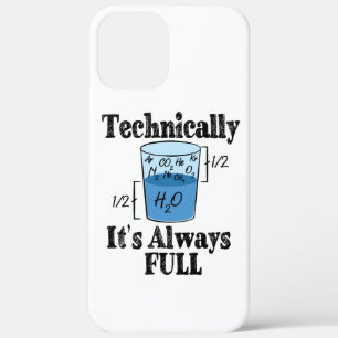 Technisch gezien is het altijd Full Funny Science iPhone 12 Pro Max Hoesje