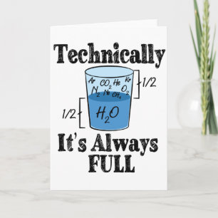 Technisch gezien is het altijd Full Funny Science Kaart