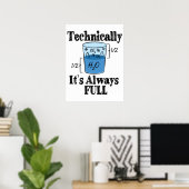 Technisch gezien is het altijd Full Funny Science Poster (Thuiskantoor)