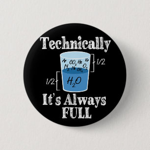 Technisch gezien is het in de buurt van Full Funny Ronde Button 5,7 Cm