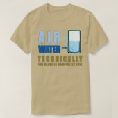 Technisch lucht en water 1 t-shirt (Design voorkant)