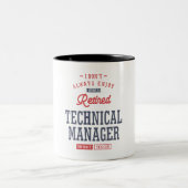 Technisch Manager Tweekleurige Koffiemok (Center)