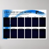 technisch medewerker van het maandbeeldscherm voor poster (Voorkant)