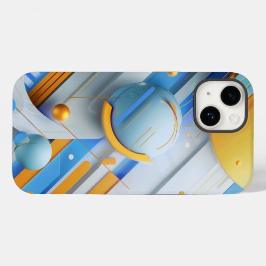 technisch ontwerp Case-Mate iPhone case (Achterkant (horizontaal))