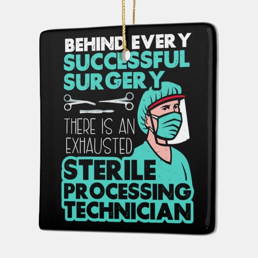 Technische appreciatie van steriele verwerkingstec keramisch ornament (Links)