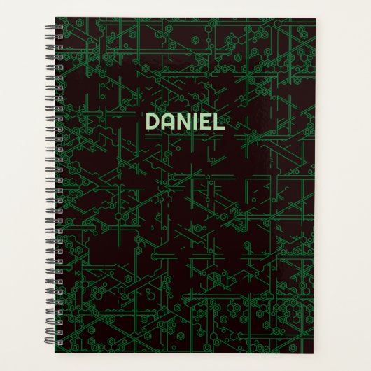 Technische Circuitplanner met Aangepaste Naam Planner (Voorkant)