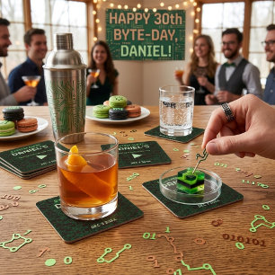 Technische Code Feest Drink Onderzetter