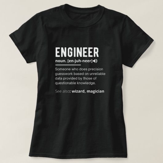 TECHNISCHE DEFINITIE T-SHIRT (Design voorkant)