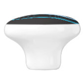 Technische halftone achtergrond 3 keramische knop (Zijkant)