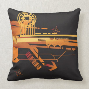 Technische halftone achtergrond 6 kussen