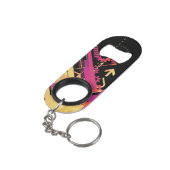 Technische halftone achtergrond 7 mini flessenopener (Achterkant Gekanteld)