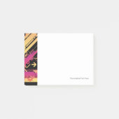 Technische halftone achtergrond 7 post-it® notes (Voorkant)