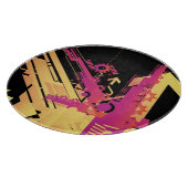 Technische halftone achtergrond 7 snijplank (Hoek)