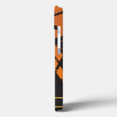 Technische halftone achtergrond Case-Mate iPhone case (Achterkant / Links)