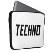 TECHNISCHE LAPTOP SLEEVE (Voorkant Rechts)