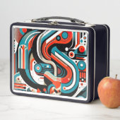 Technische metalen lunchbox (In situ)