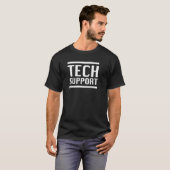 Technische ondersteuning 1 t-shirt (Voorkant volledig)