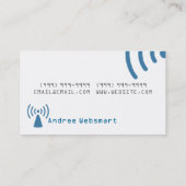 Technische ondersteuning Computer Repair Geek Squa Visitekaartje (Achterkant)