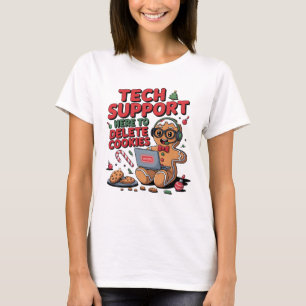 Technische ondersteuning: ik ben hier om je cookie t-shirt