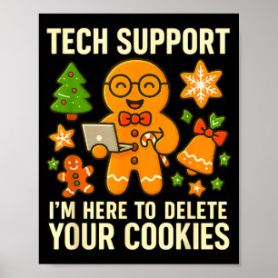 Technische ondersteuning: ik ben hier om uw cookie poster
