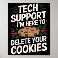 Technische ondersteuning Ik ben hier om uw cookies