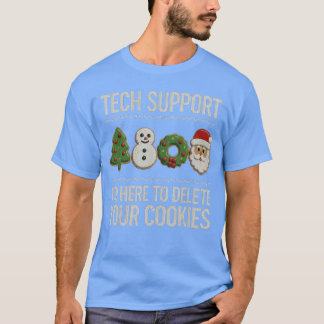 Technische ondersteuning Kerst hier om cookies Xma T-shirt