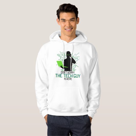 Technische ondersteuning maakt het niet uit dat de hoodie (Voorkant volledig)