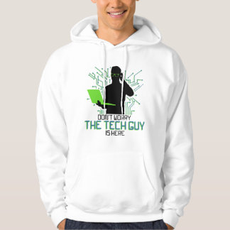 Technische ondersteuning maakt het niet uit dat de hoodie