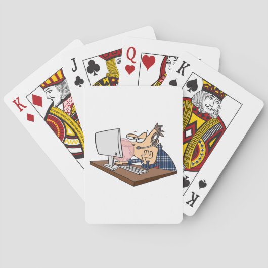 Technische ondersteuning om een bubbeltje te blaze pokerkaarten (Achterkant)