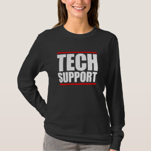 Technische ondersteuning t-shirt