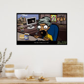 Technische ondersteuning: "U bent een stoute, Gekk Poster (Keuken)