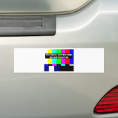 Technische problemen bumpersticker (Op auto)