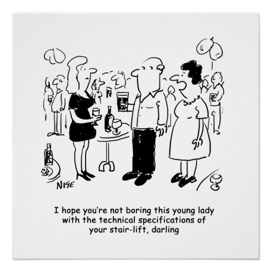 Technische specificaties van een trap perfect poster (Voorkant)