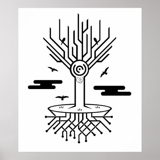 Technische structuur poster (Voorkant)