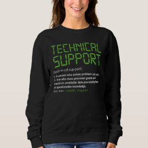Technische technische ondersteuningsdefinitie All Trui