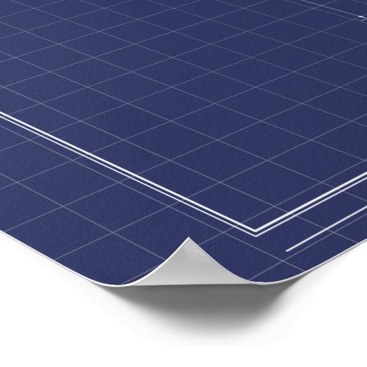 Technische tekening van Space Shuttle Poster (Hoek)