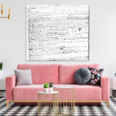 Technische tekeningen canvas afdruk (Insitu (Woonkamer))