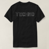 Techno 1 t-shirt (Design voorkant)