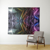 Techno Babble Wandkleed (In Situ (horizontaal))