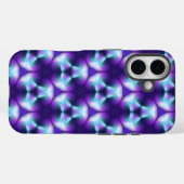 Techno Blue Case-Mate iPhone Case (Achterkant (horizontaal))