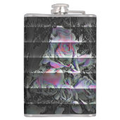 Techno Boeket Flask Heupfles (Achterkant)