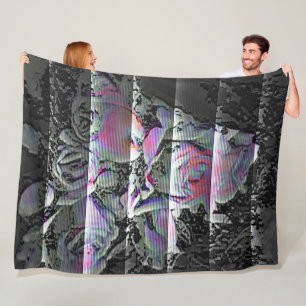 Techno Boeket Fleece Deken