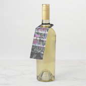 Techno Boeket Fles Hanger Label (Schuin)